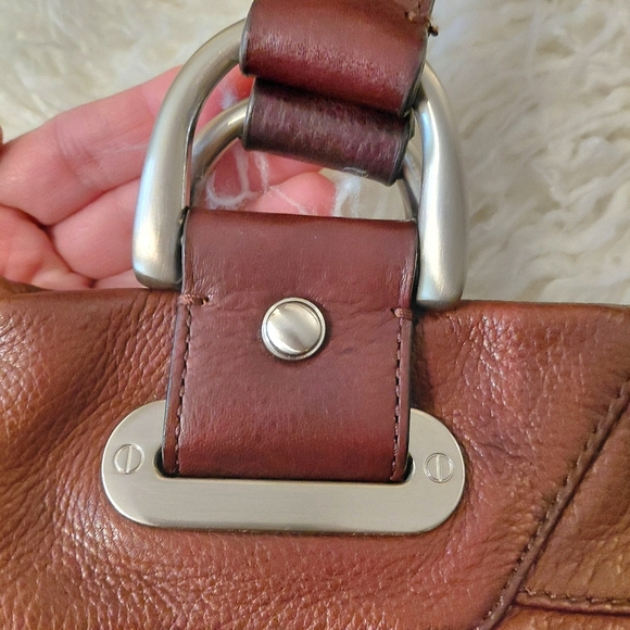 Soft Genuine Leather Tote Bag Purse - Picture 10 of 13